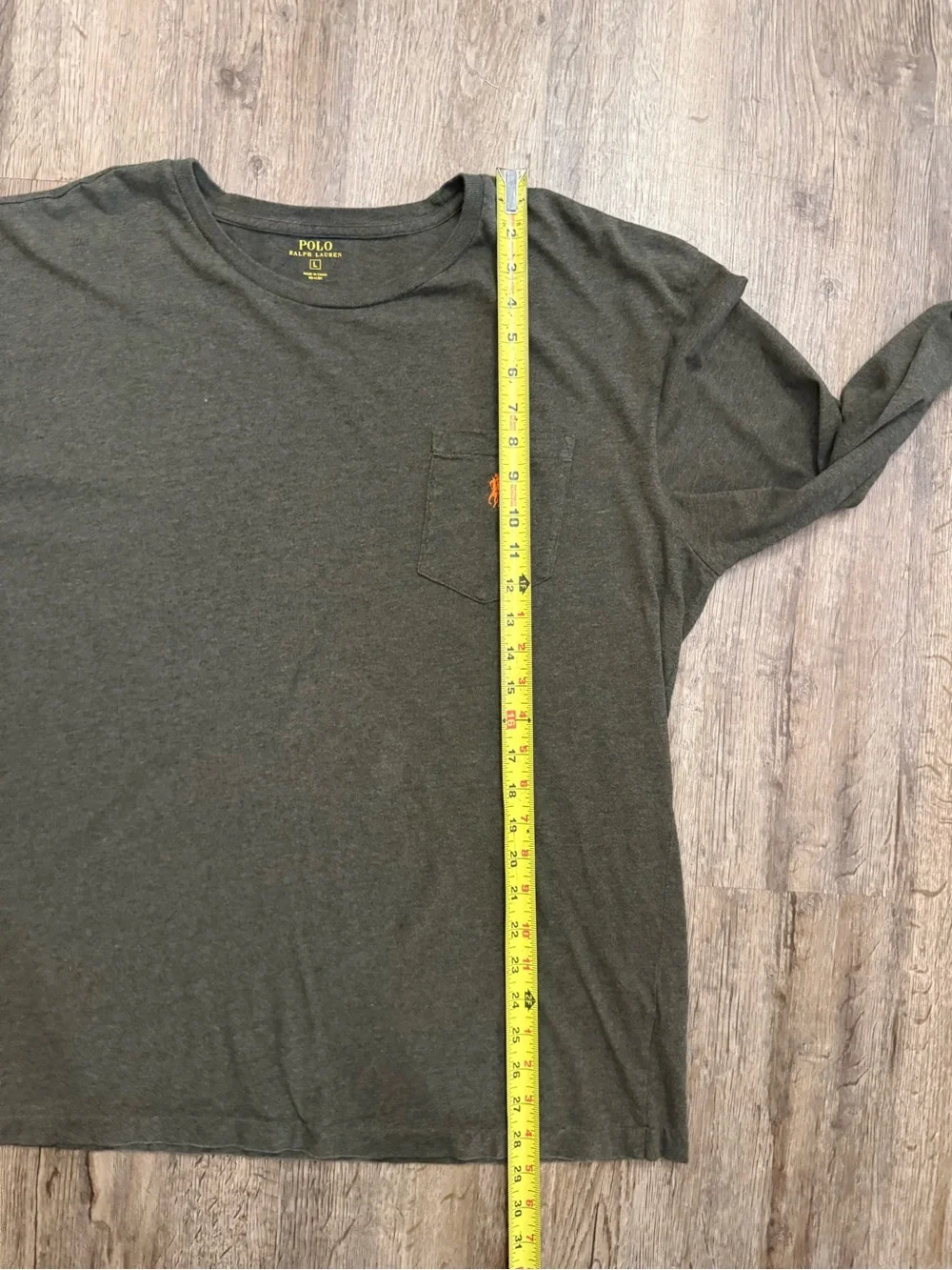 Polo Ralph Lauren • Cotton Long Sleeve Pocket Tee